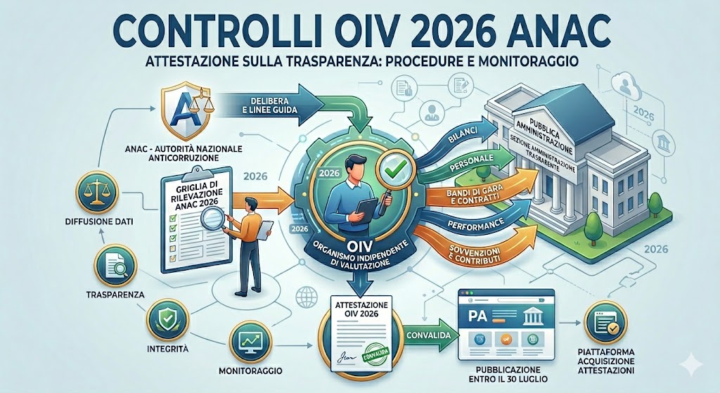 Controlli OIV ANAC AMministrazione Trasparente 2026